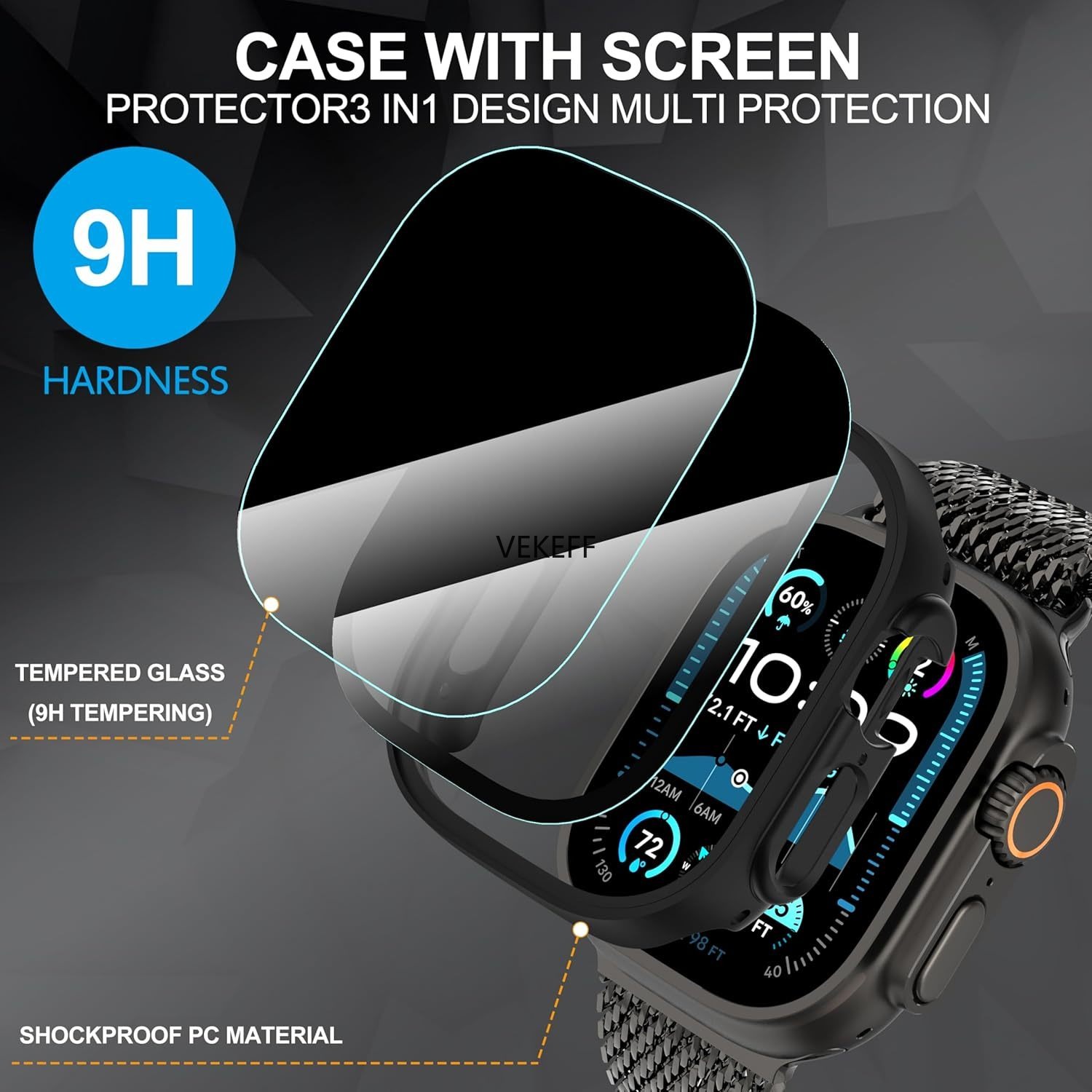 3-Pack for Apple Watch Ultra 3 – Privacy Screen Protector recenzja i cena