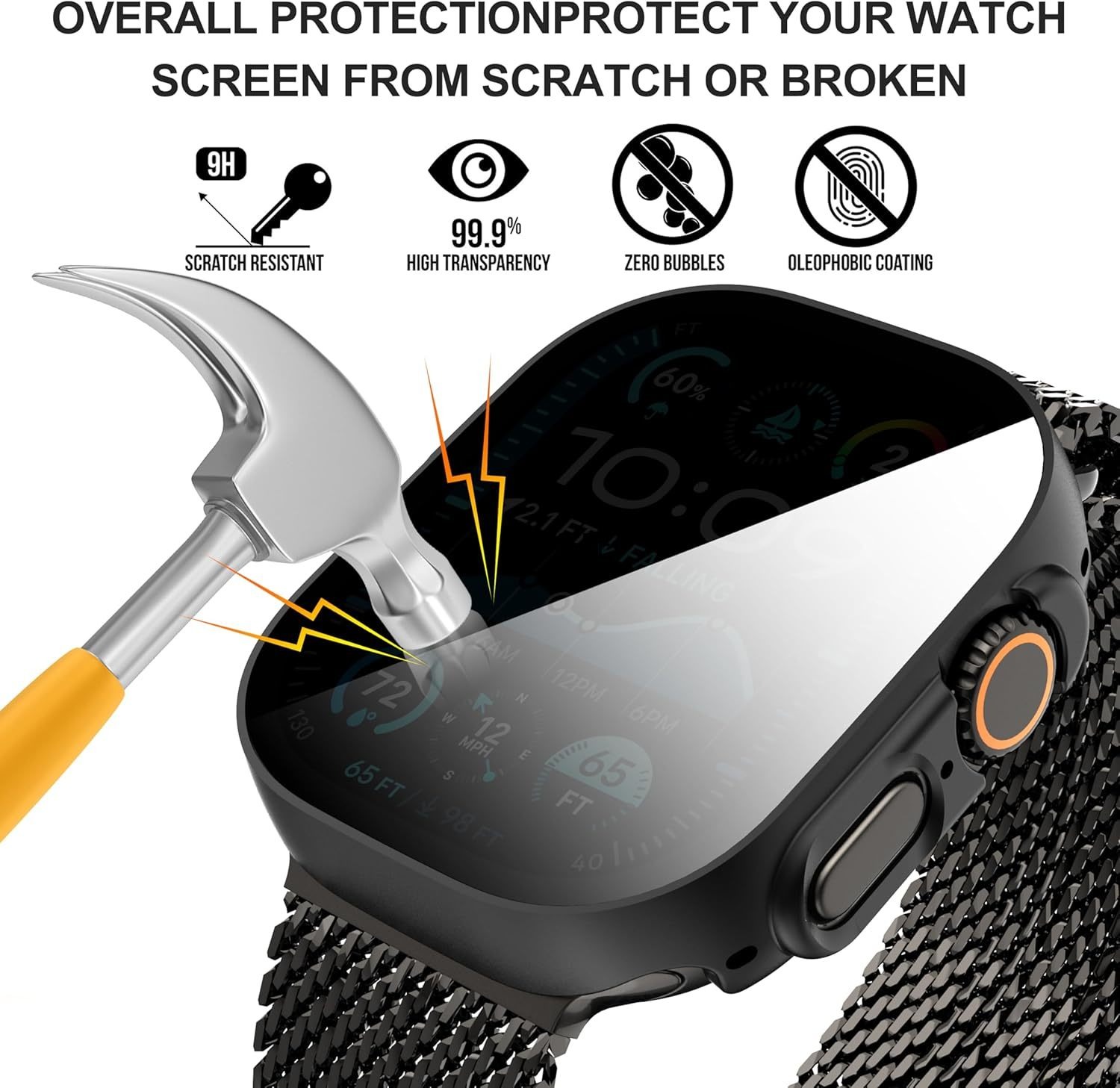 3-Pack for Apple Watch Ultra 3 – Privacy Screen Protector recenzja i cena