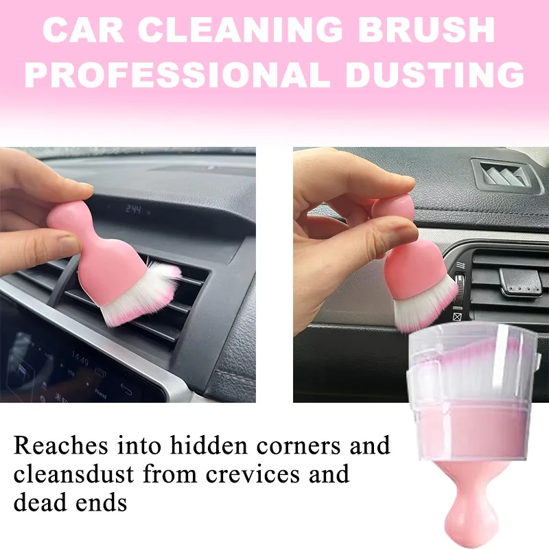 1/3/5PCS Pink Car Dust Removal – Dust Removal Sticker recenzja i cena