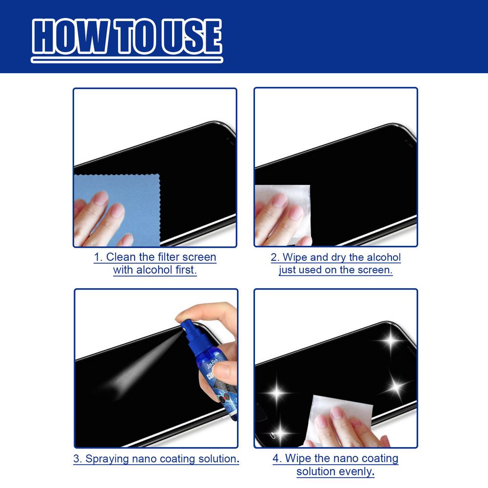 Phone Screen Coating Kit, Oleo – Oleophobic Coating Spray recenzja i cena