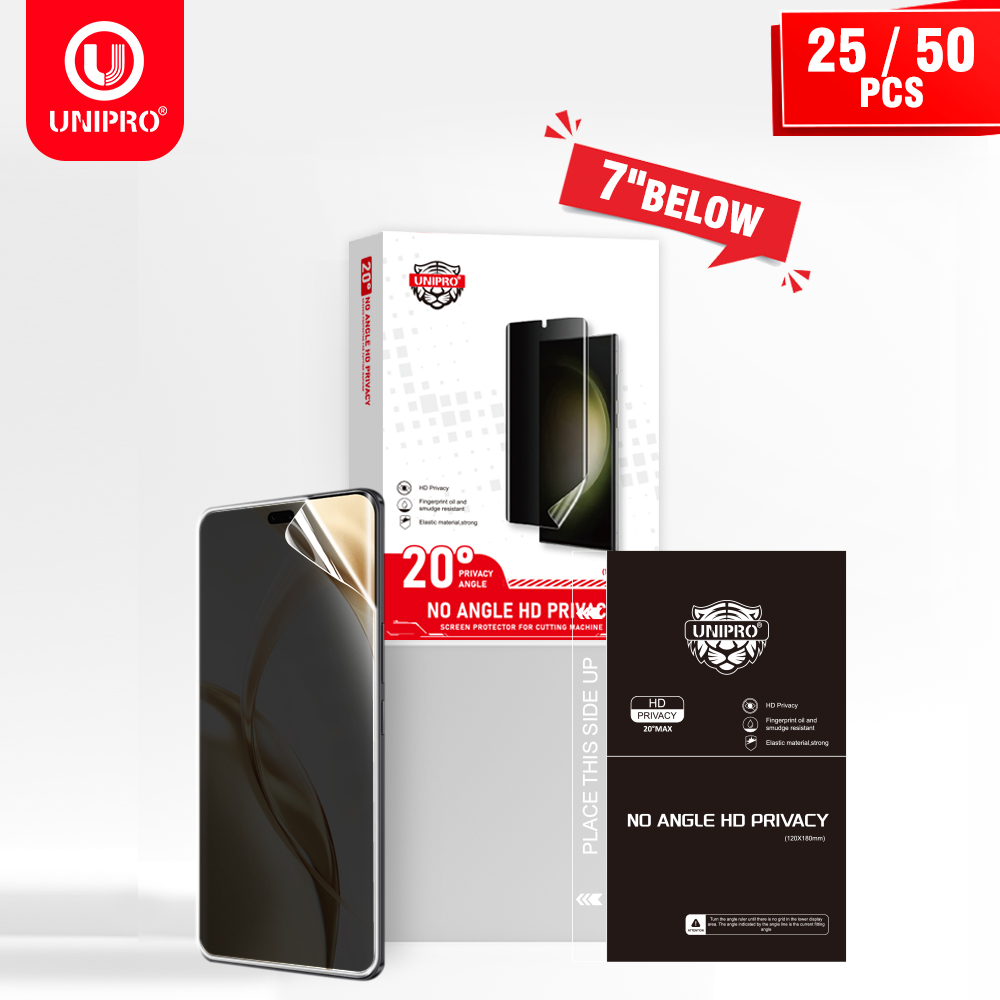 UNIPRO 25 50Pcs Anti Peep Film – Screen Protector Cutter recenzja i cena