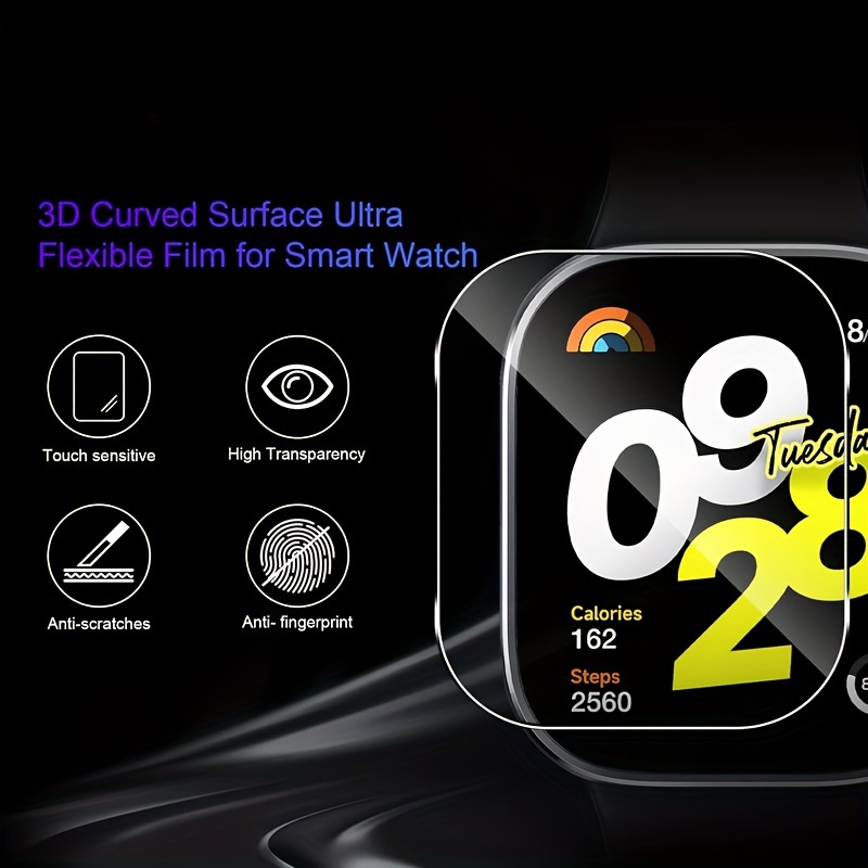 3-5Pcs Premium Tempered Glass  – Smartwatch Screen Film recenzja i cena