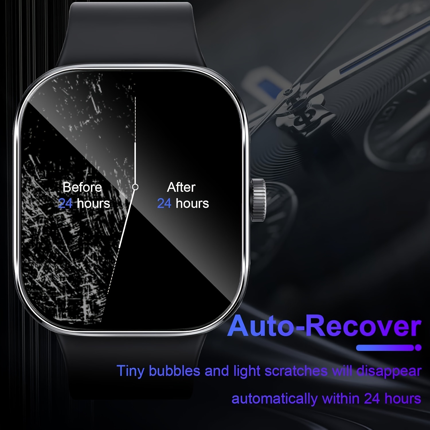 3-5Pcs Premium Tempered Glass  – Smartwatch Screen Film recenzja i cena