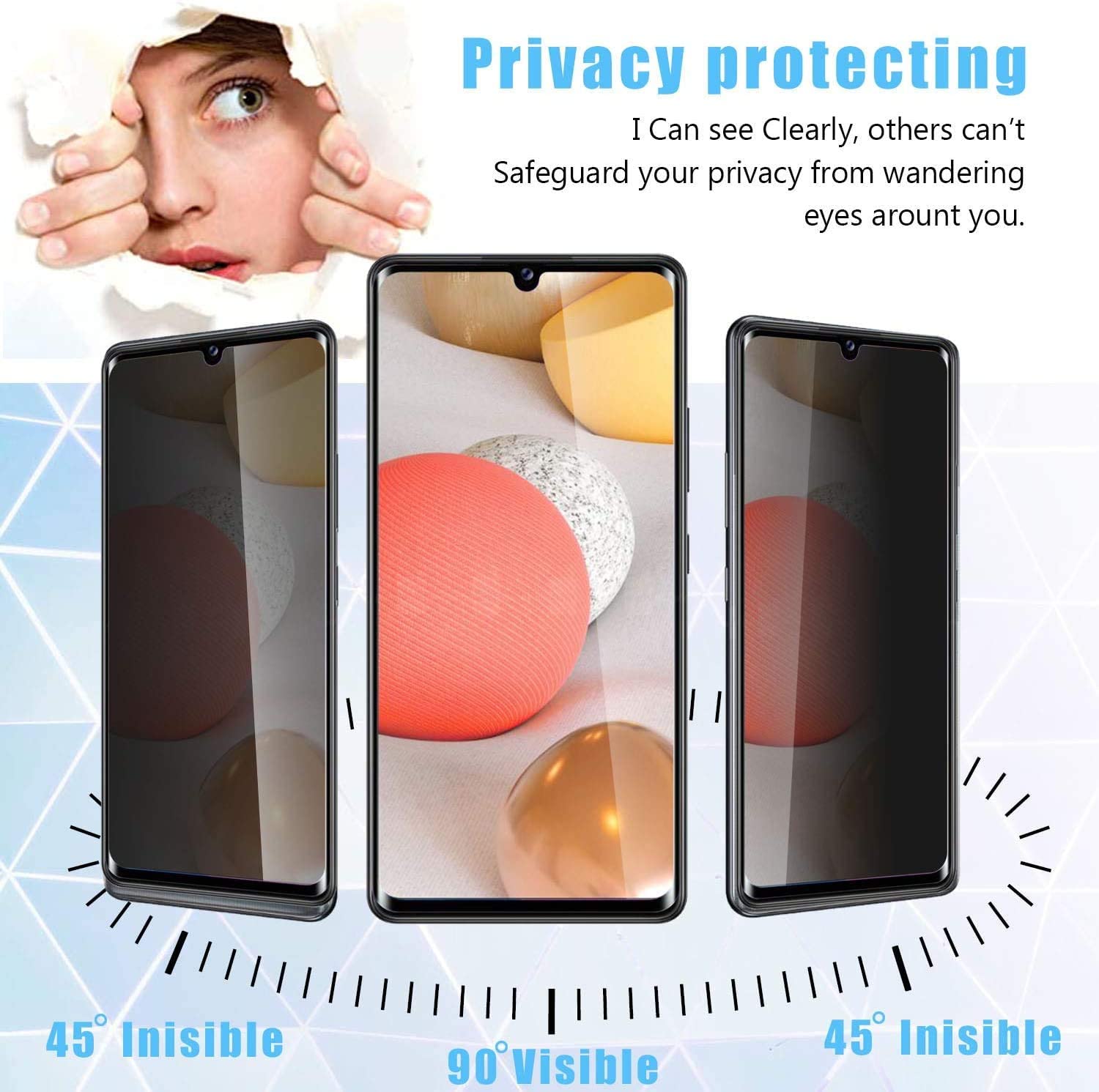 [2 Pack]Galaxy A15 5G Privacy  – Privacy Filter 2Pack recenzja i cena