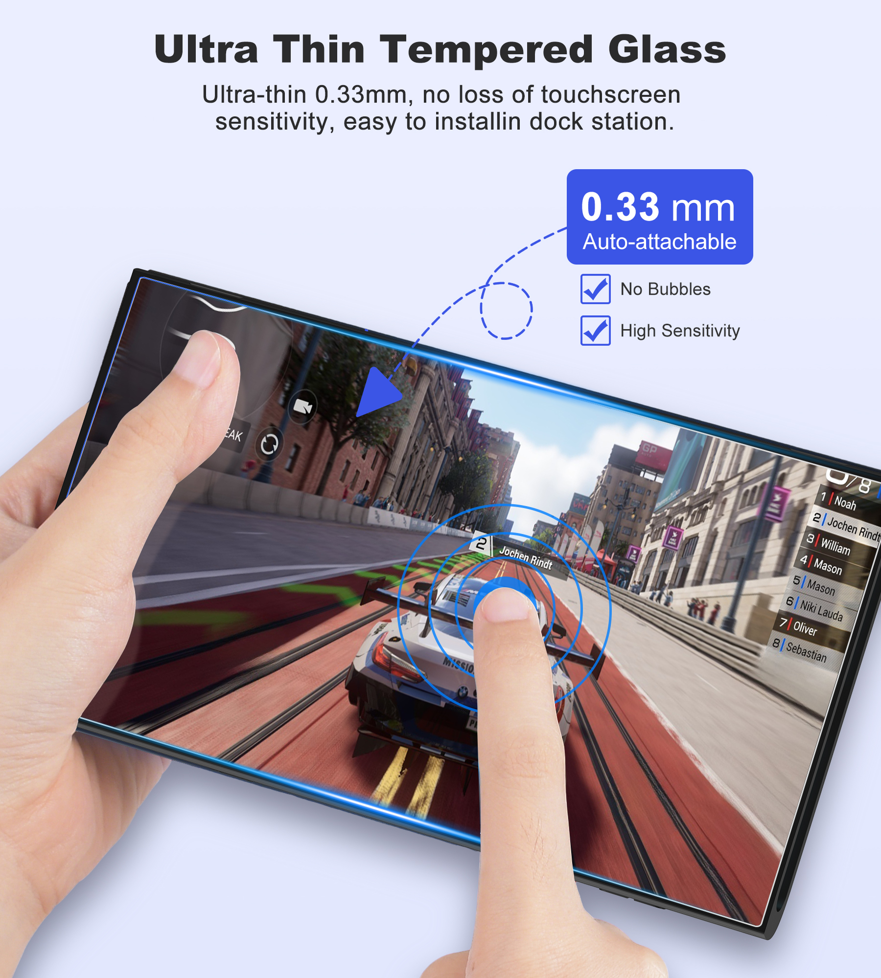 BEBONCOOL 2-Pack Tempered Glas – Screen Alignment Tool recenzja i cena