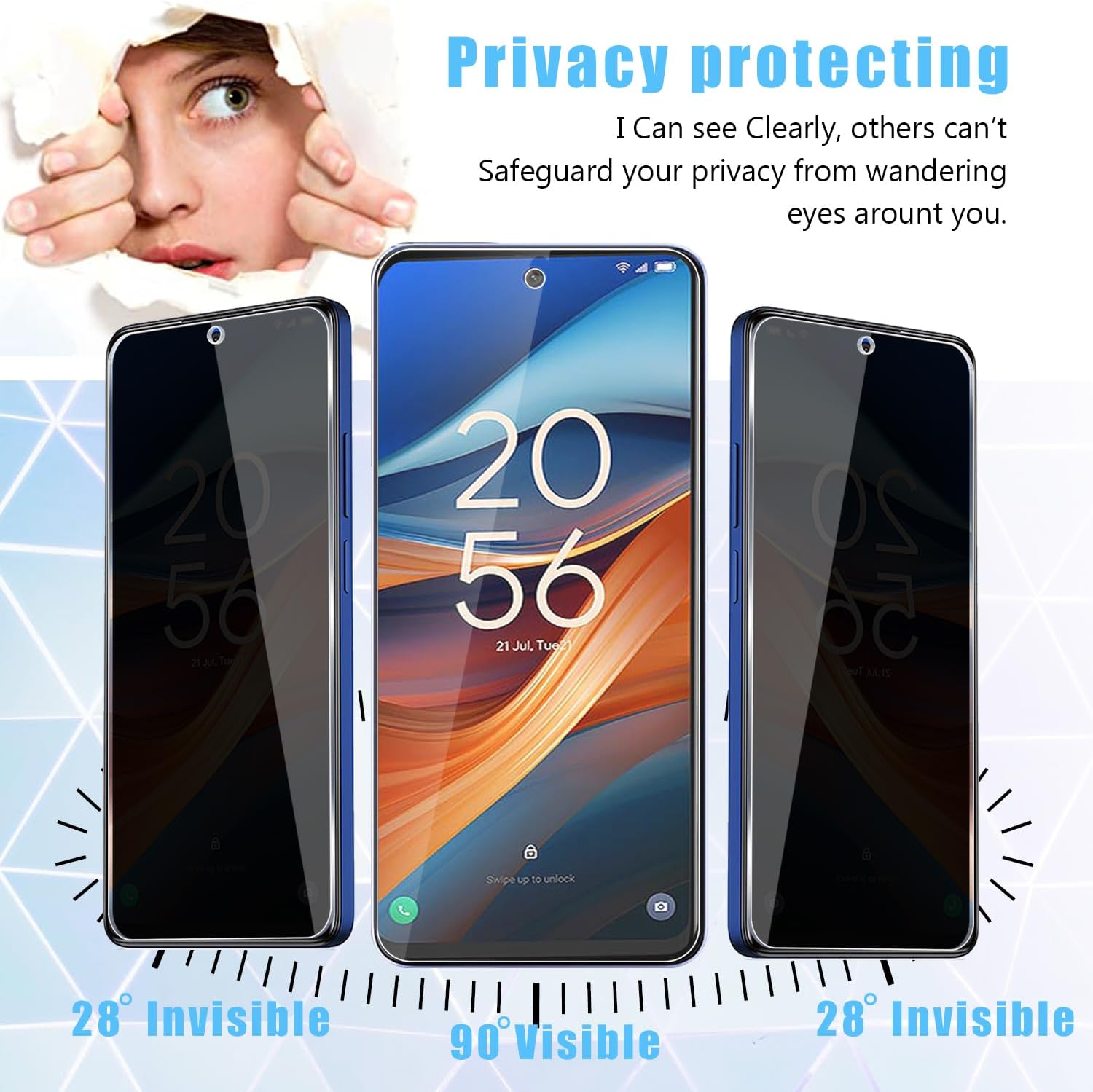 [2 Pack] Fit TCL 50 5G Privacy – Privacy Filter 2Pack recenzja i cena