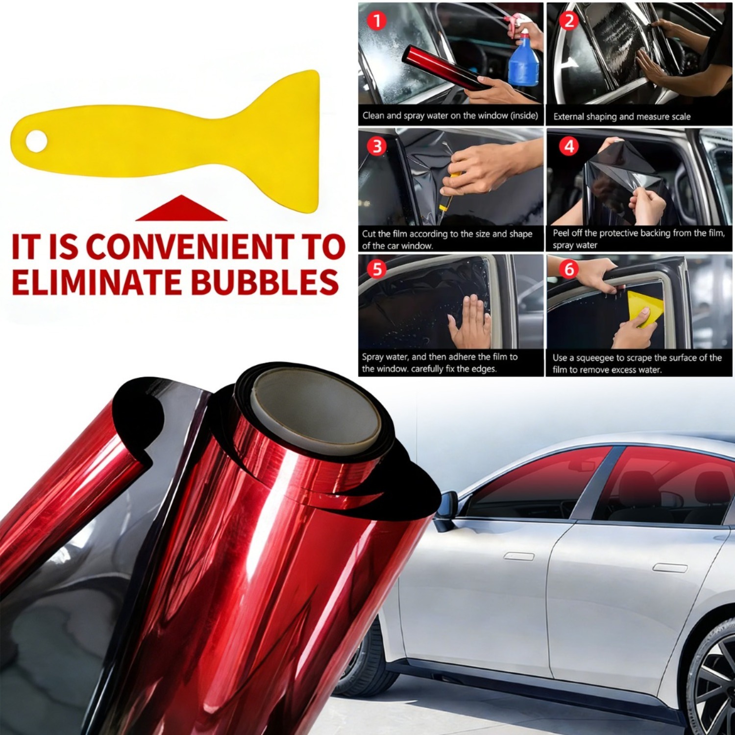 50x300cm Car Window Two-Tone T – Privacy Screen Protector recenzja i cena