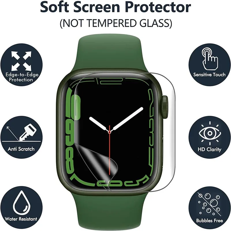 3PCS Hydrogel Film for Apple W – Hydrogel Screen Protector recenzja i cena