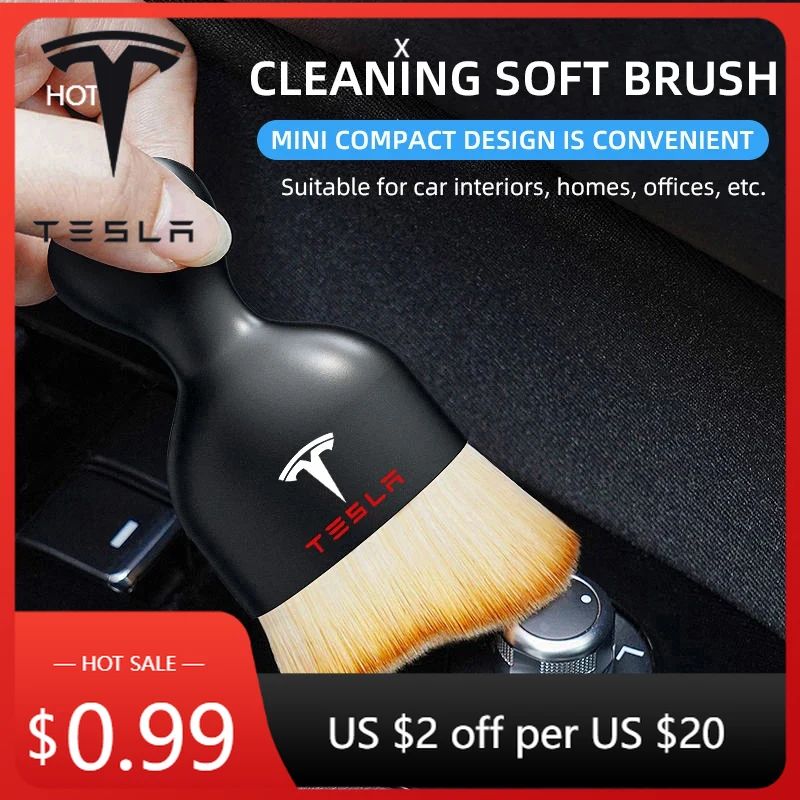 Car Sticker Tesla Car Tesla    – Dust Removal Sticker recenzja i cena
