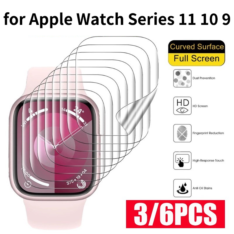 6pcs Screen Protector Film for – Smartwatch Screen Film recenzja i cena
